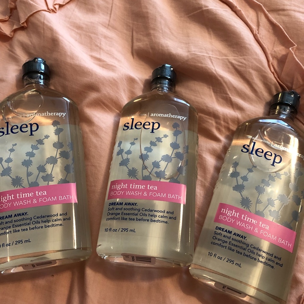 Bath and Bodyworks Night Time Tea Body Wash
